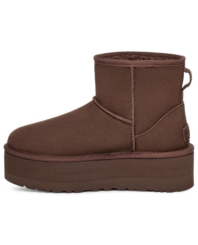 W Classic Mini Platform lined ankle boots UGG