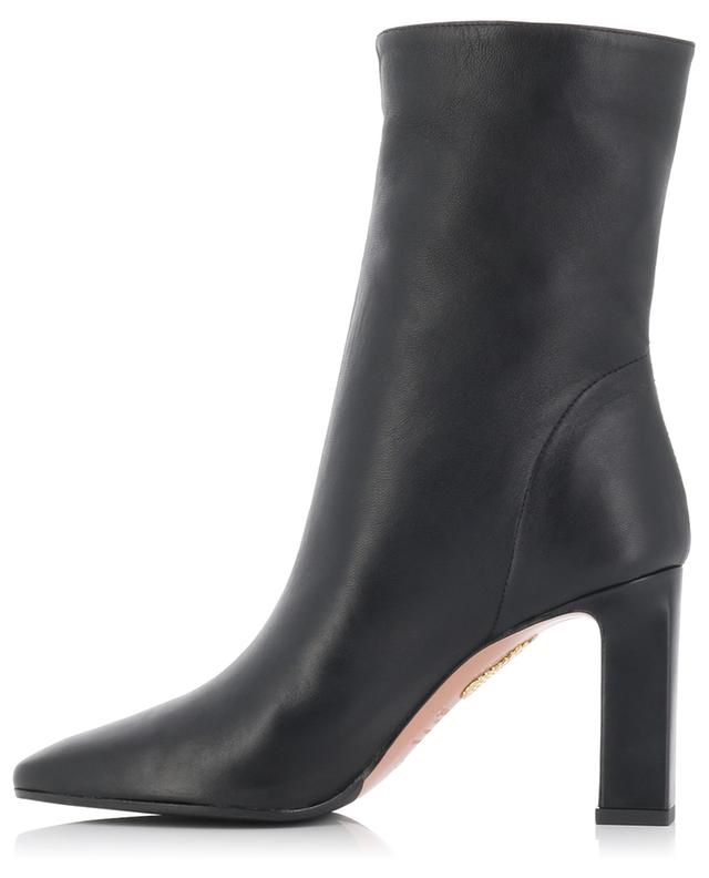 Manzoni 85 heeled nappa leather ankle boots AQUAZZURA