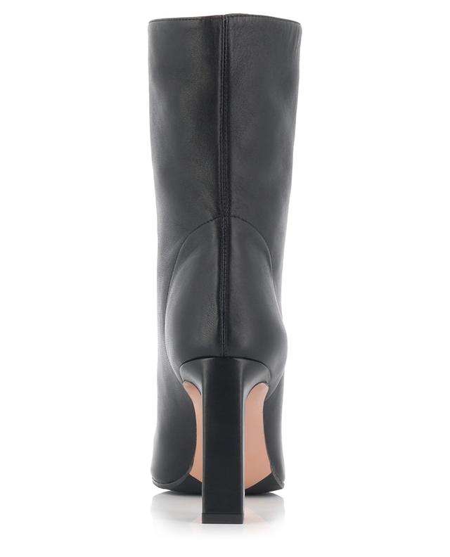 Manzoni 85 heeled nappa leather ankle boots AQUAZZURA