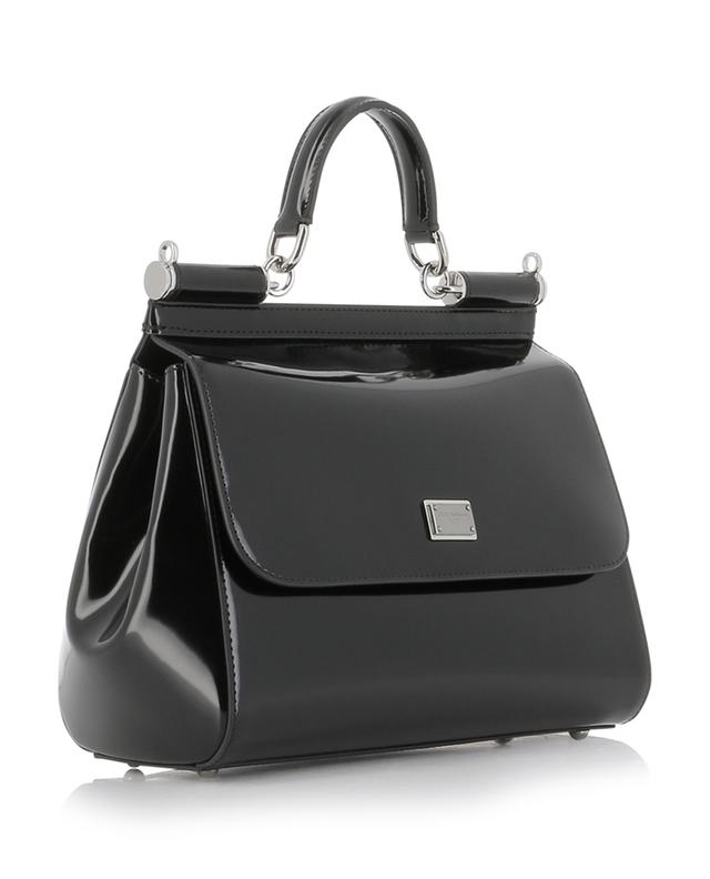 Sicily M Kim &amp; DG patent leather handbag DOLCE &amp; GABBANA
