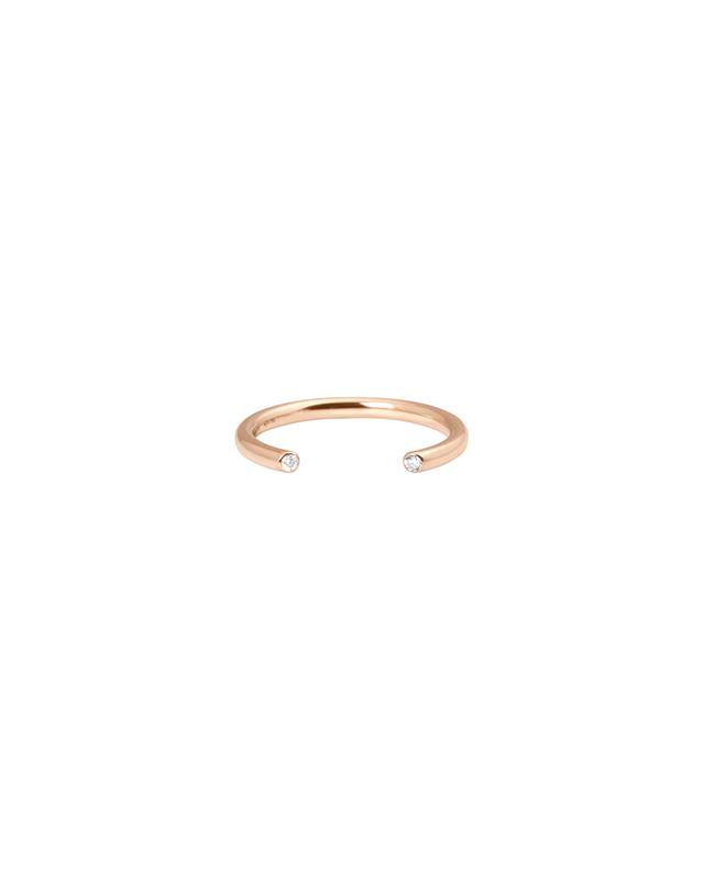 Massaï pink gold and diamond ring VANRYCKE
