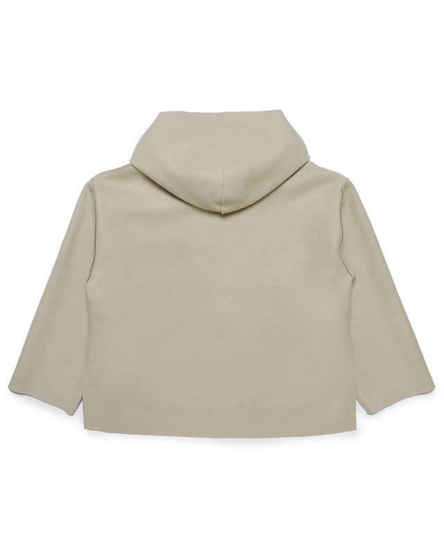 Cropped oversize children&#039;s hooded sweatshirt MM6 KIDS