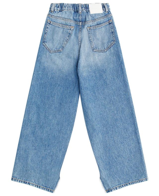 Faded ankle-frayed children&#039;s jeans MM6 KIDS