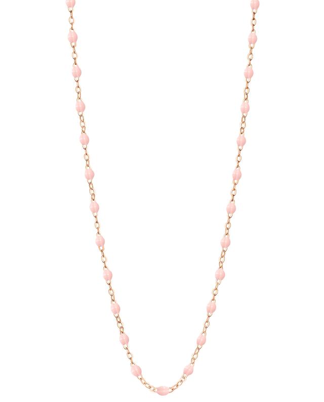 Halskette aus Roségold und Harzperlen Classique Gigi GIGI CLOZEAU