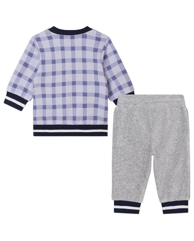 KENZO Ensemble en coton b b Tartan Daily Line Bongenie Grieder