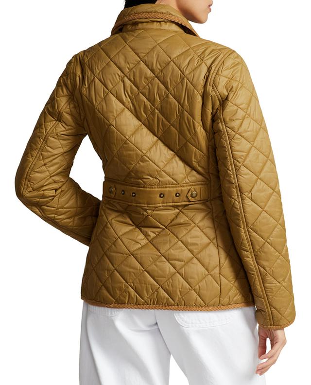 Short quilted cinched jacket POLO RALPH LAUREN