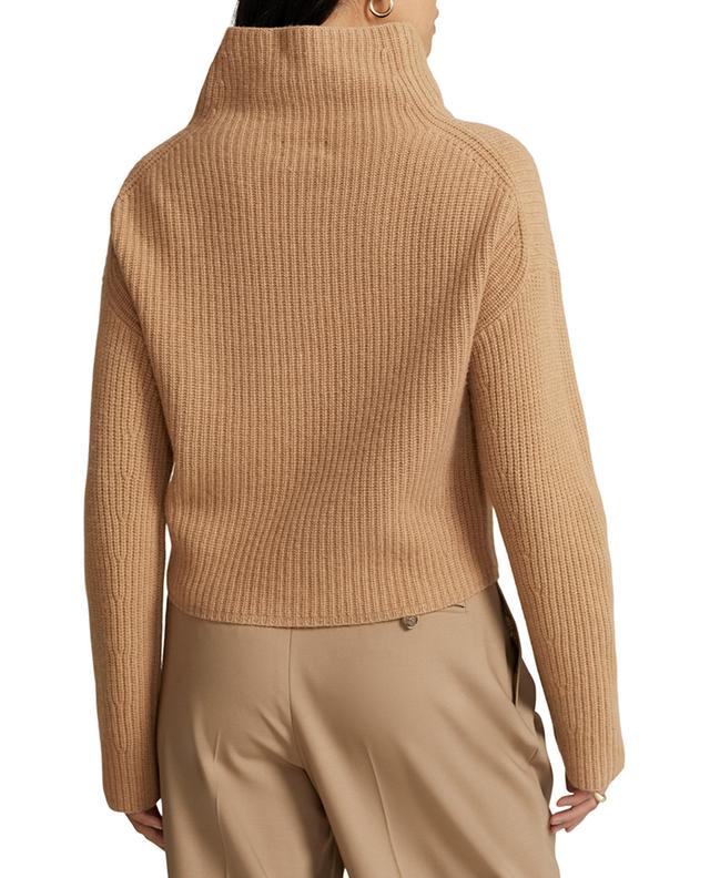 Wool and cashmere rib knit high-neck jumper POLO RALPH LAUREN