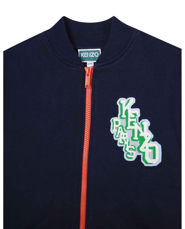 Jungen-Sweatshirt mit Reissverschluss aus Baumwolle Kenzo Club KENZO