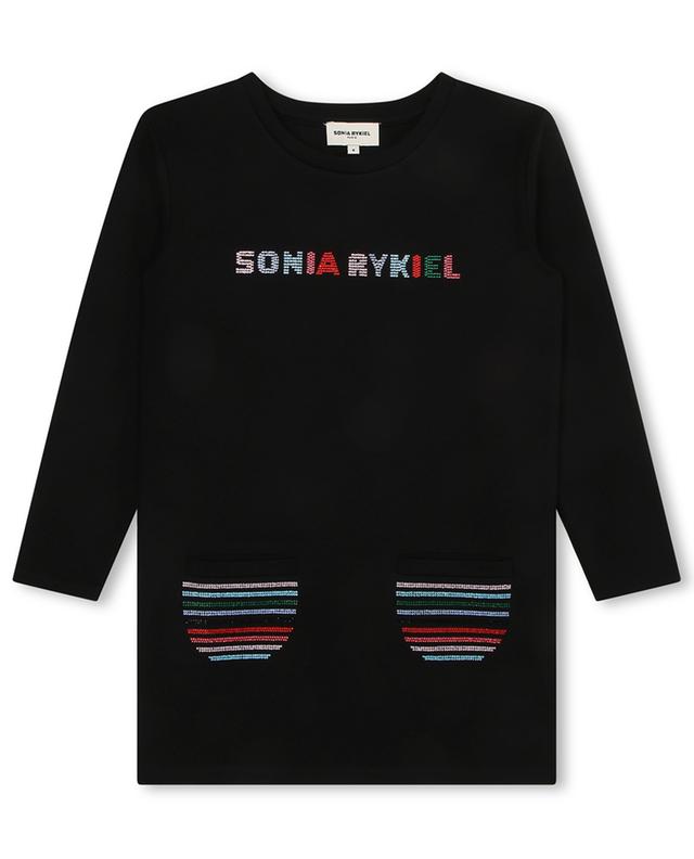 Girls&#039; viscose long-sleeved dress SONIA RYKIEL