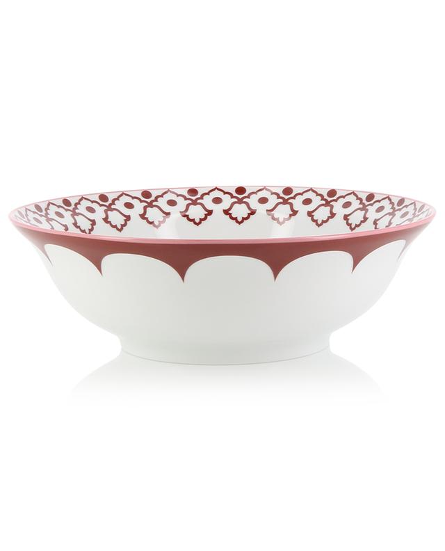 Jaipur round porcelain salad bowl AQUAZZURA