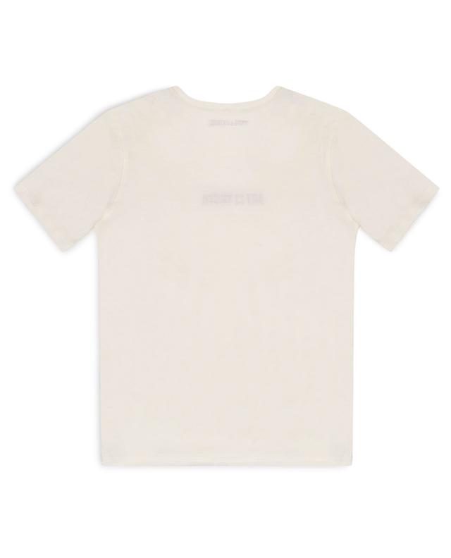Kurzärmliges Jungen-T-Shirt aus Baumwolle Boston Teams ZADIG &amp; VOLTAIRE