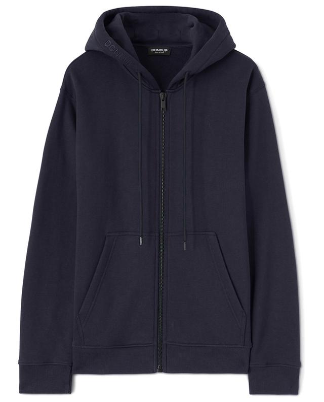 Regular Fit zip-up hooded sweatshirt DONDUP