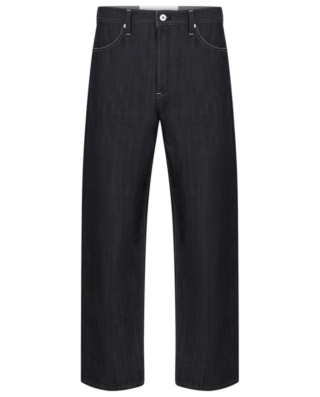 Dark-washed relaxed straight leg jeans JIL SANDER