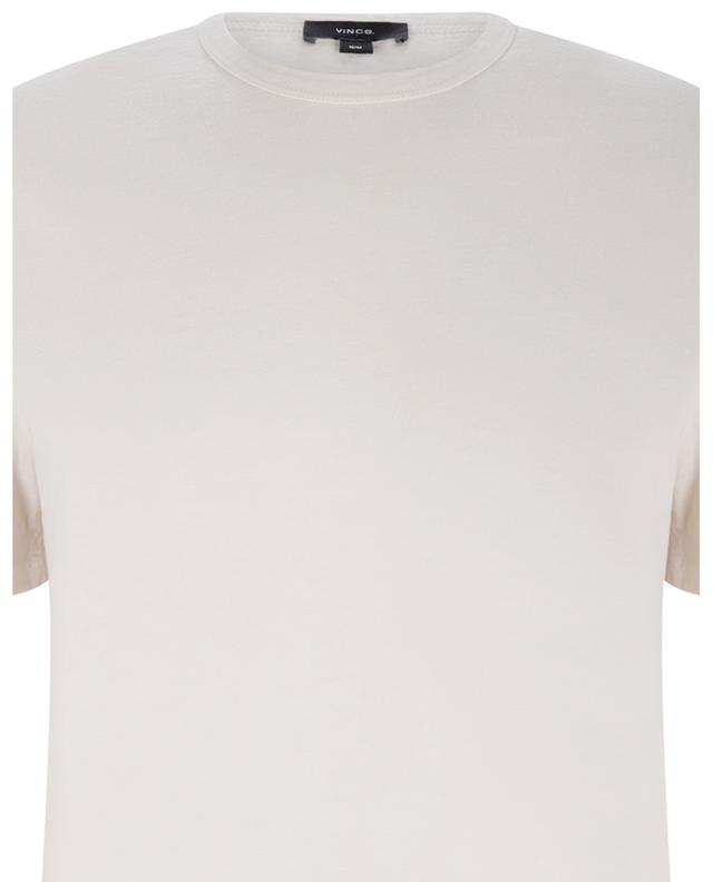 T-shirt à manches courtes en coton Garment Dye VINCE