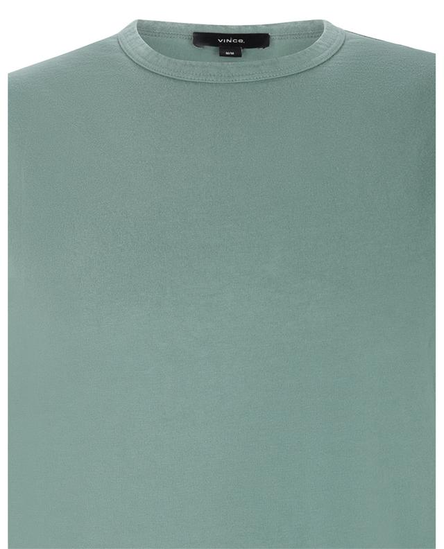 Kurzärmeliges T-Shirt aus Baumwolle Garment Dye VINCE