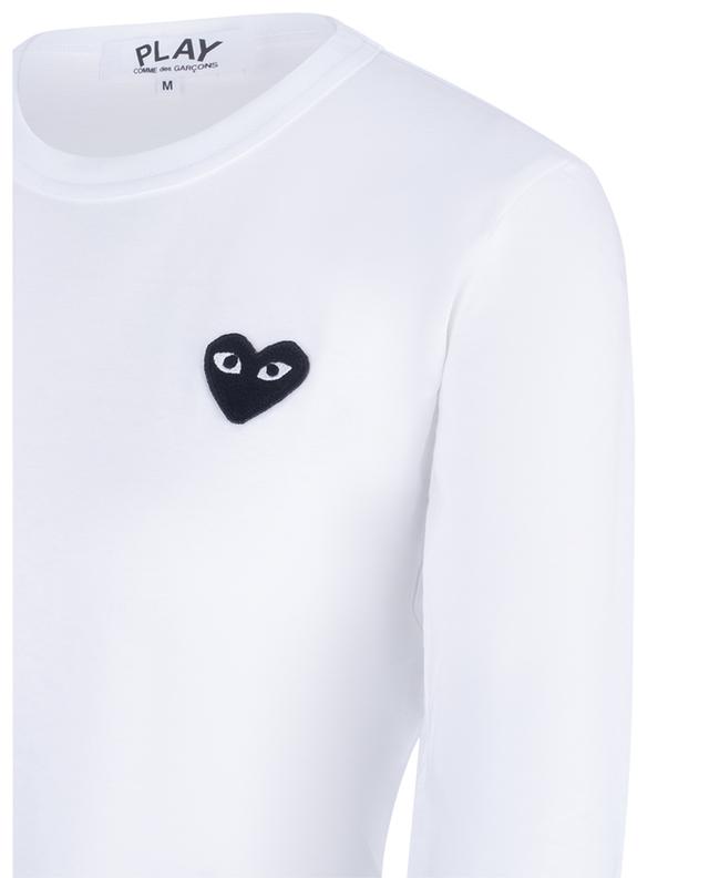 Black Heart long-sleeved T-shirt COMME DES GARCONS PLAY