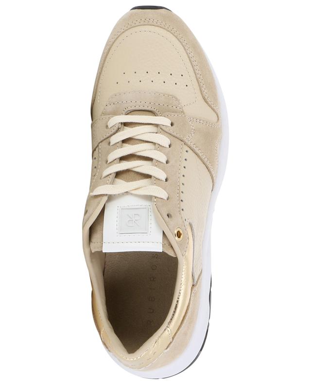 Kim leather lace-up low-top sneakers RUBIROSA