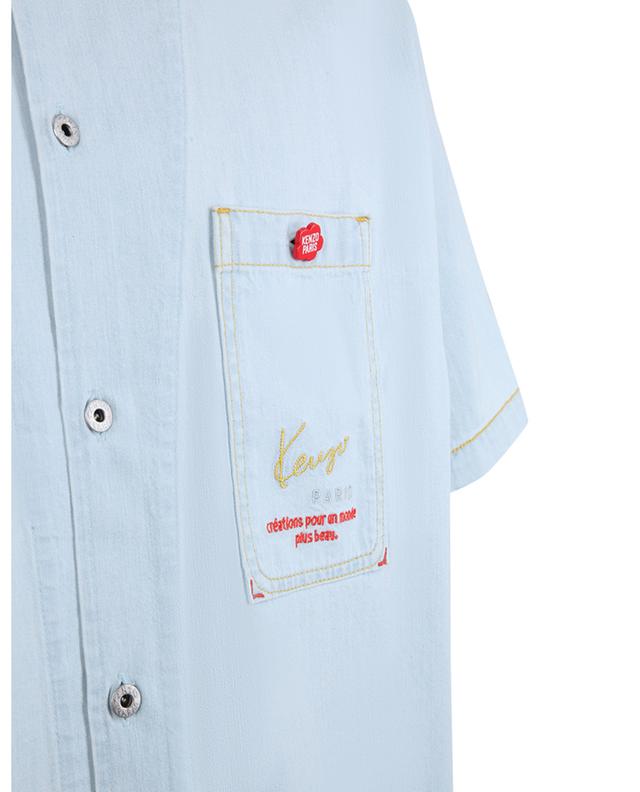 Hawaii cotton short-sleeved shirt KENZO