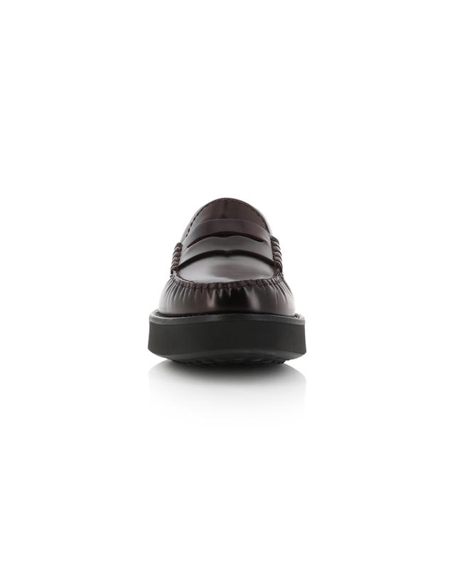 Shiny platform loafers with Gommino detail TOD&#039;S