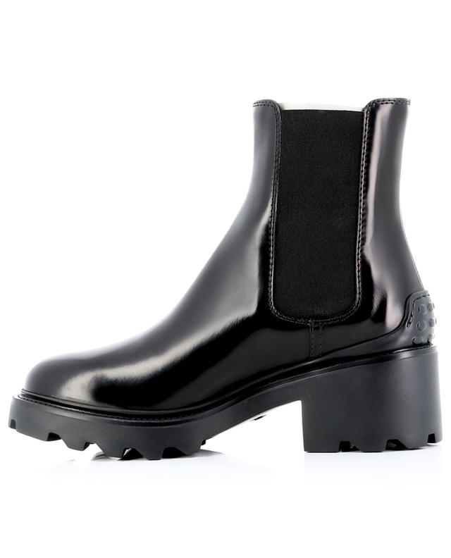 Heeled glossy Chelsea ankle boots TOD&#039;S