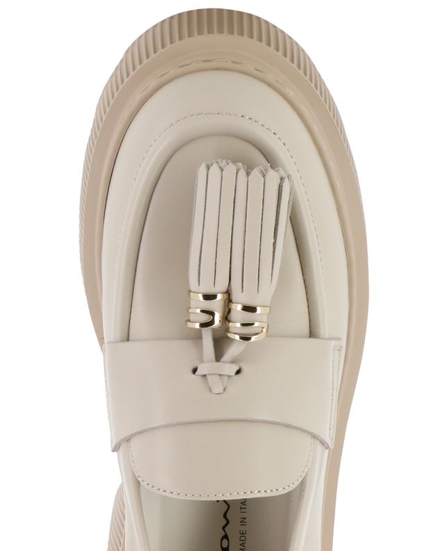 Tassel adorned platform loafers SANTONI