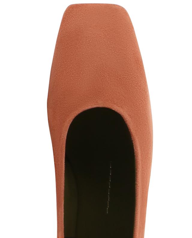 Augusta square-toe leather ballet flats MARIA LUCA