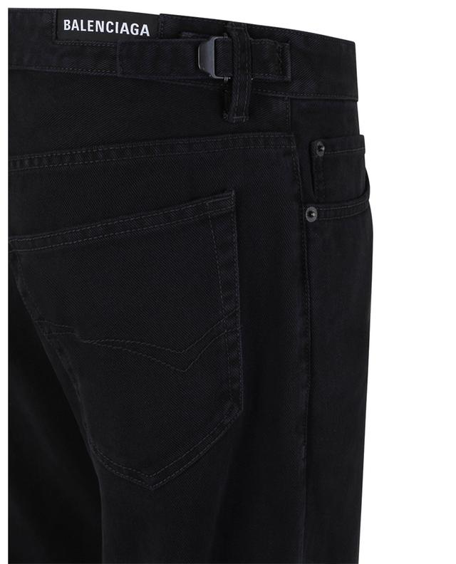 Ripped cropped straight-leg jeans BALENCIAGA