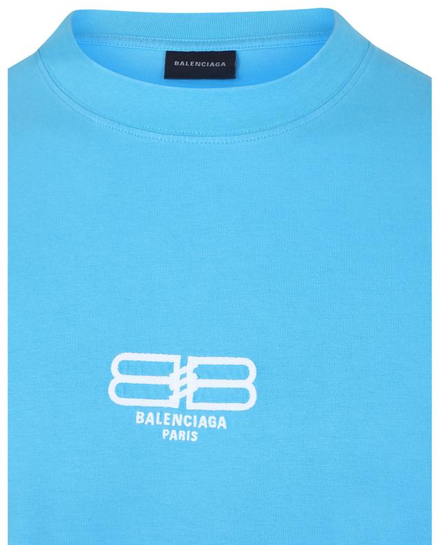 Medium Fit BB Icon embroidered short-sleeved T-shirt BALENCIAGA