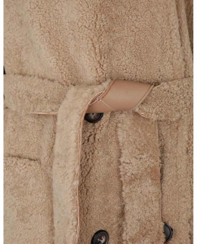 New Dakota sheepskin long coat NOVE LEDER