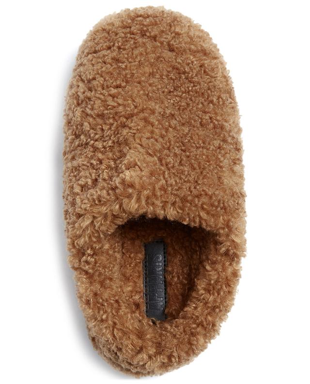 Misha Luxe Teddie plush slippers APPARIS