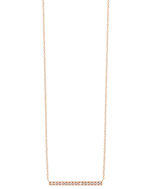 Vanrycke medellin rose gold and diamonds necklace pinkgold