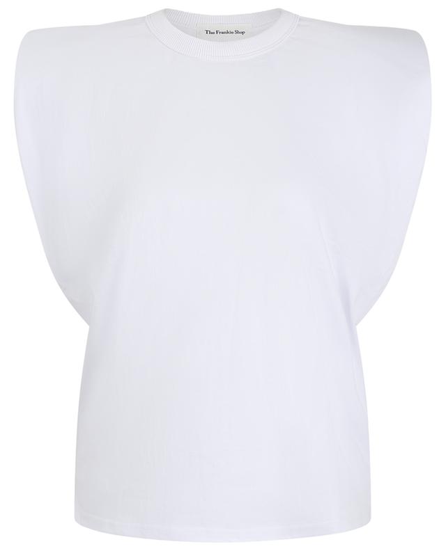 Eva sleeveless T-shirt with shoulder pads THE FRANKIE SHOP