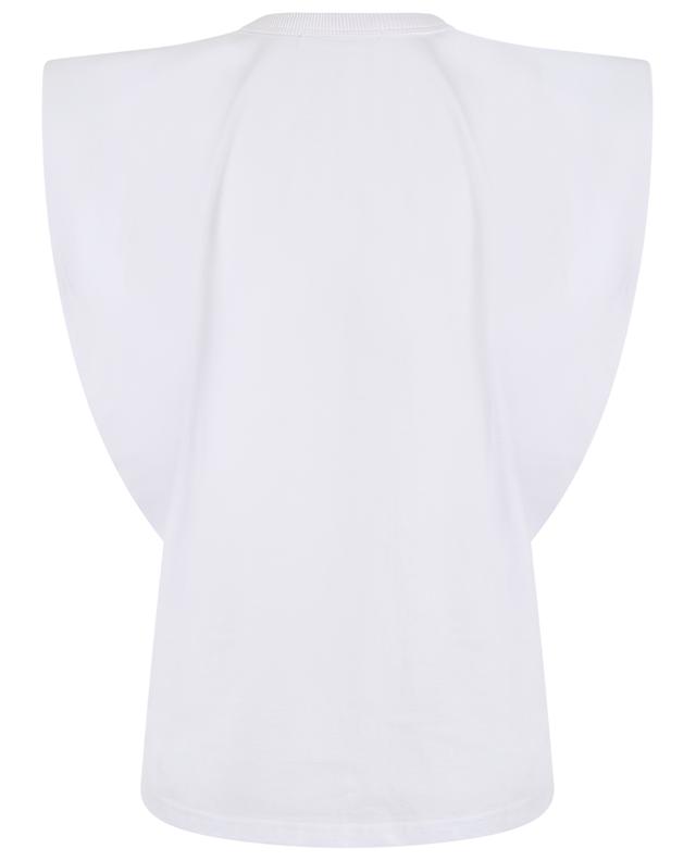 Eva sleeveless T-shirt with shoulder pads THE FRANKIE SHOP