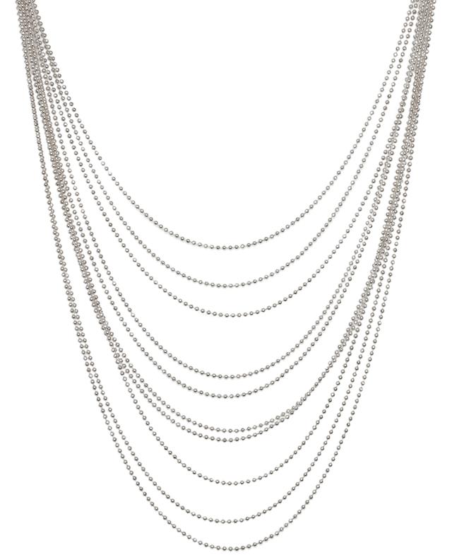 Romeo multi strand silver-tone necklace GAS BIJOUX
