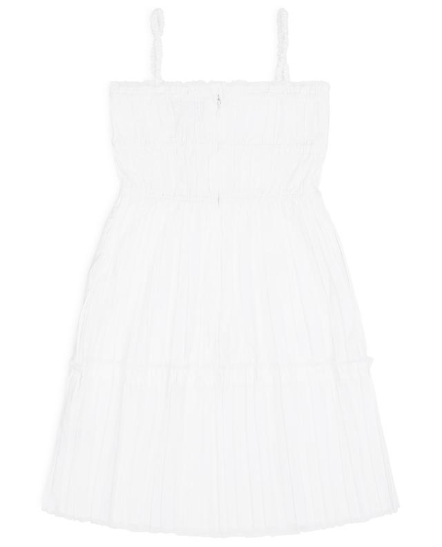 Grier girls&#039; cotton-blend strappy dress SEA