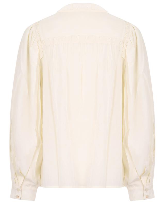Soraya silk long-sleeved blouse SEA