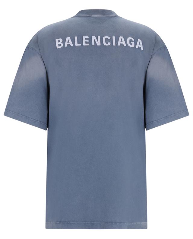 Balenciaga Back Medium Fit embroidered faded T-shirt BALENCIAGA