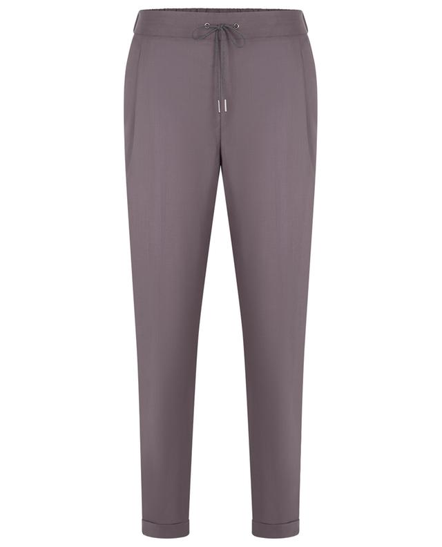 Spello cropped jogger fit wool trousers FABIANA FILIPPI