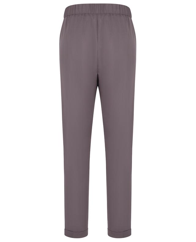 Spello cropped jogger fit wool trousers FABIANA FILIPPI