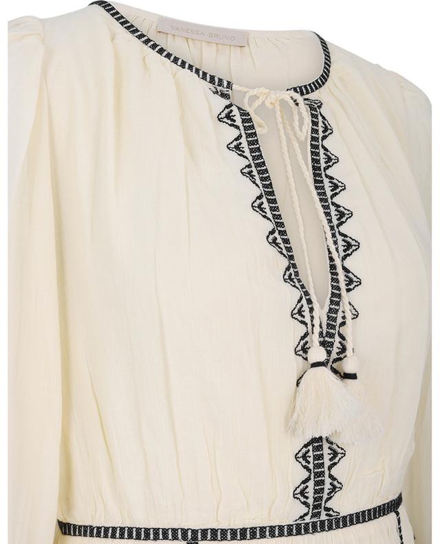 Robe longue en coton Bangali VANESSA BRUNO
