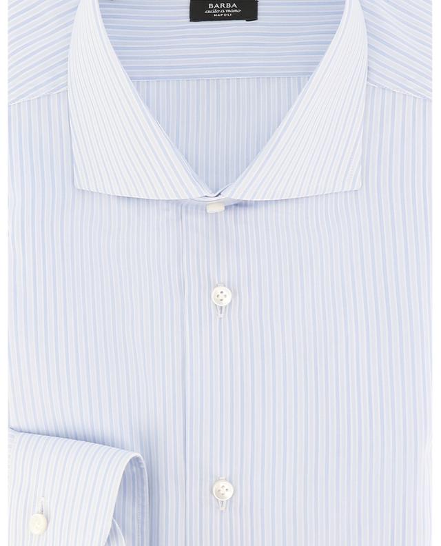 Black Label striped cotton long-sleeved shirt BARBA