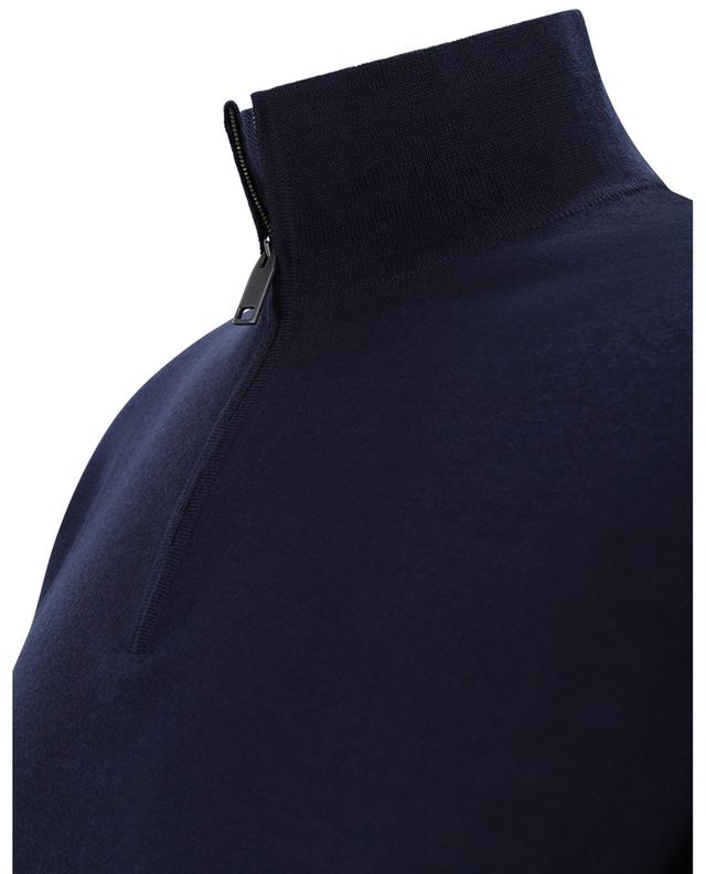 Fine half-zip stand-up collar jumper BRIONI