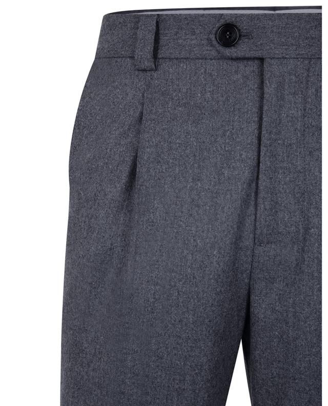 Leisure Fit flannel tailored trousers BRUNELLO CUCINELLI