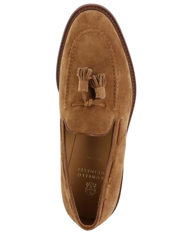 Suede loafers with tassels BRUNELLO CUCINELLI