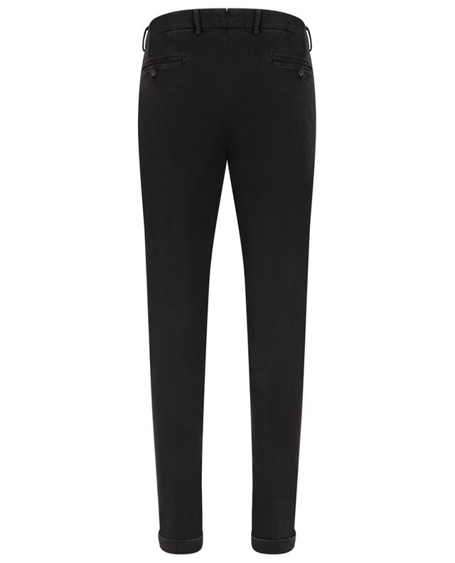Slim-fit cotton and cashmere chino trousers B SETTECENTO