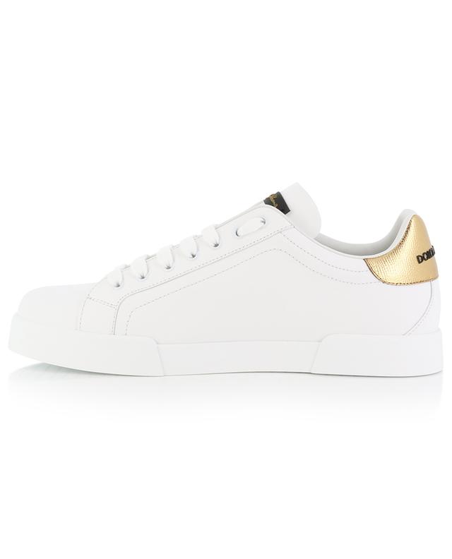 Portofino crown embroidered low-top sneakers DOLCE &amp; GABBANA
