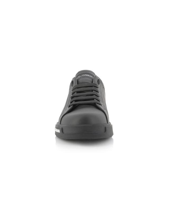 Niedrige Sneakers aus mattem Leder Portofino DOLCE &amp; GABBANA