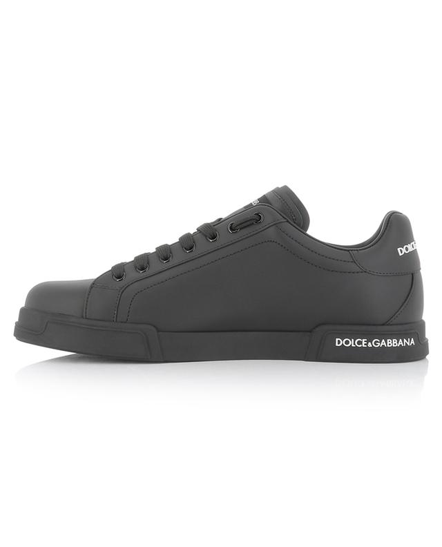 Niedrige Sneakers aus mattem Leder Portofino DOLCE &amp; GABBANA