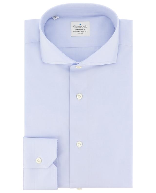 Pin Point cotton long-sleeved shirt GIAMPAOLO