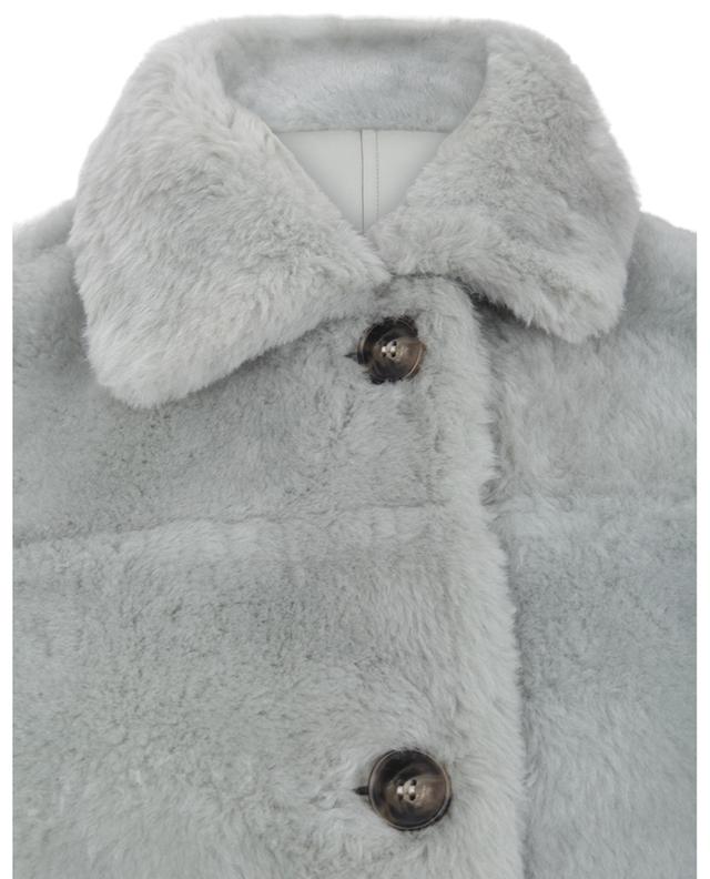 Lamb fur short jacket YVES SALOMON